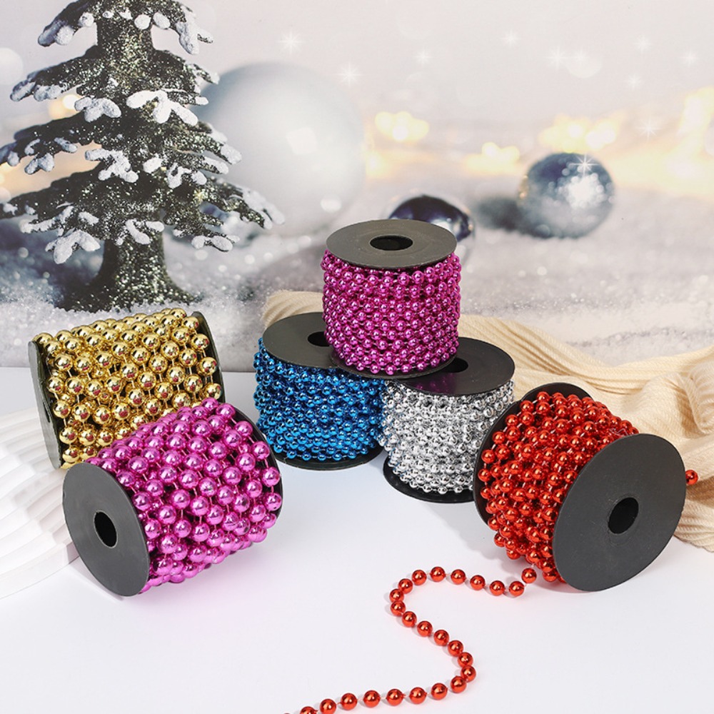 Pearl Trim Chain - 3 м/рулон, гирлянда из жемчужных бусин,