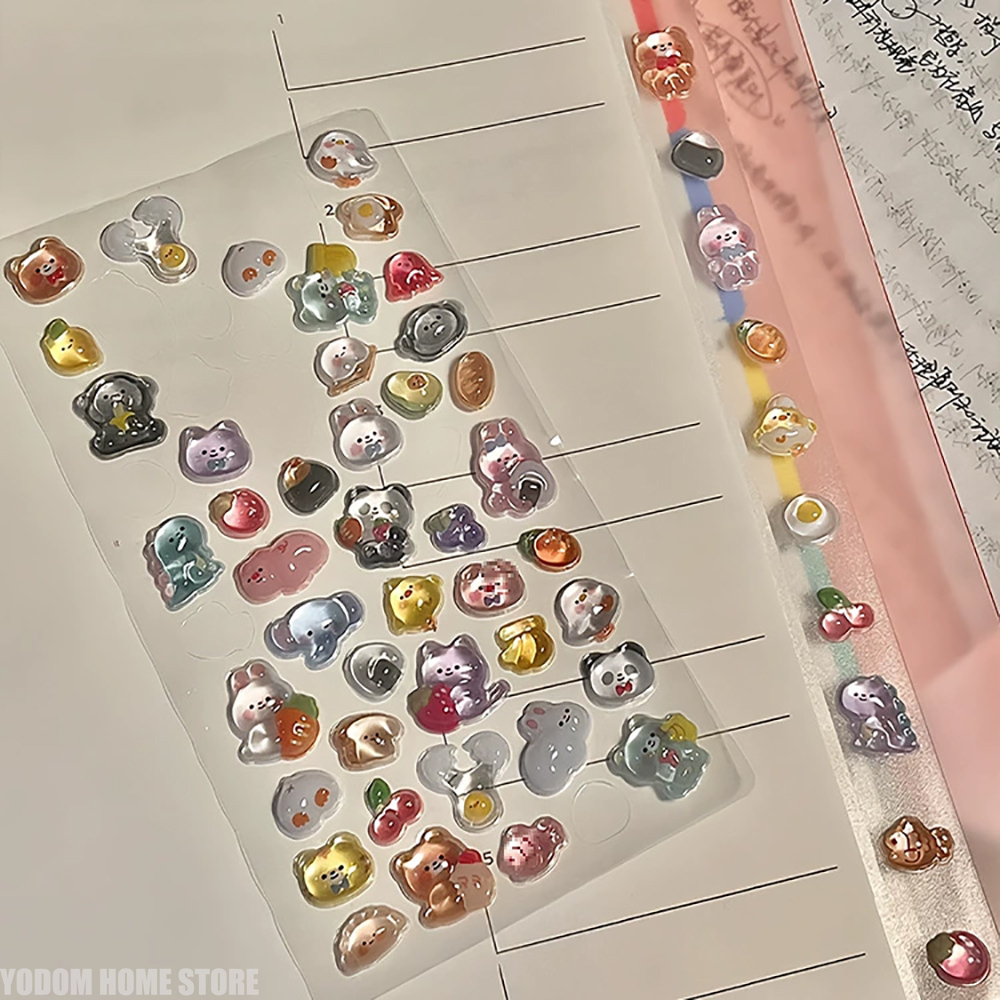 Набор из 4 креативных 3D-накле – обзор и цена Embellishments For Scrapbooking